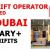 FORKLIFT OPERATOR REQUIRED IN DUBAI