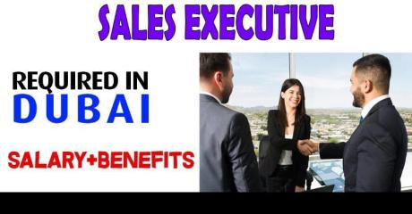 Sales Executive Required in Dubai