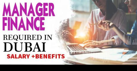 Manager Finance Required in Dubai