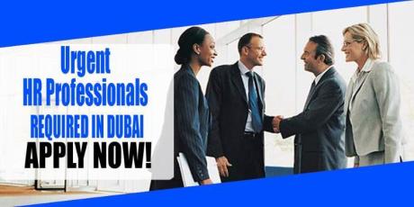 Urgent HR Professional REQUIRED IN DUBAI