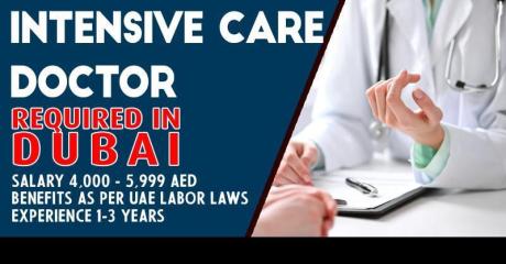 Intensive Care Doctor Required in Dubai