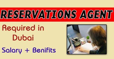Reservations Agent Required in Dubai