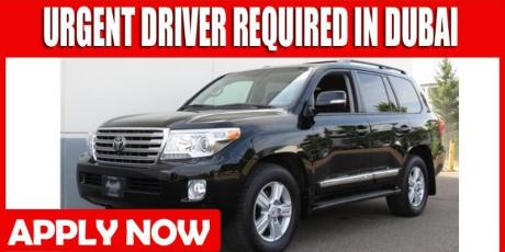 URGENT DRIVER REQUIRED IN DUBAI