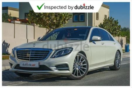 AED4172/month | 2016 Mercedes-Benz S400 3.0L | Full Mercedes-Benz Service History | GCC Specs