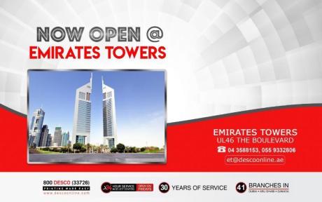 DESCO Printing Services in Emirates Towers