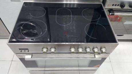 midea 90 electric ceramic 5hubs cooker with digital clock