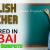 English Teacher Required in Dubai