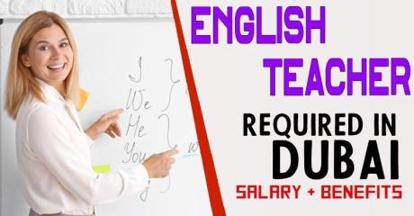 English Teacher Required in Dubai
