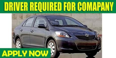 DRIVER REQUIRED FOR COMAPANY