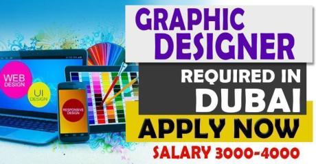 GRAPHIC DESIGNER REQUIRED IN DUBAI