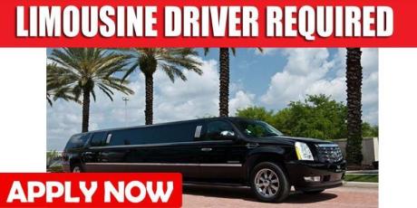 LIMOUSINE DRIVER REQUIRED
