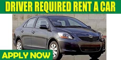 DRIVER REQUIRED RENT A CAR
