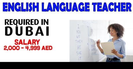 English Language Teacher Required in Dubai