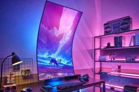 Samsung Odyssey Ark 55 curved gaming monitor