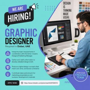 Graphic Designer Required in Dubai