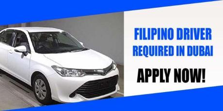 FILIPINO DRIVER REQUIRED IN DUBAI