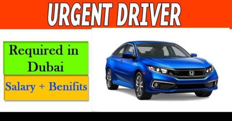 Urgent Driver Required in Dubai