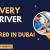 Delivery Driver Required in Dubai