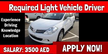 Required Light Vehicle Driver