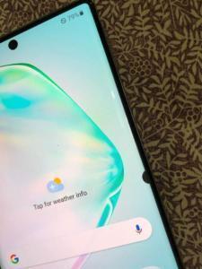 Samsung galaxy note 10+ 5g
