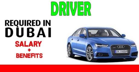 DRIVER REQUIERD IN DUBAI