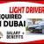 LIGHT DRIVER REQUIRED IN DUBAI