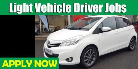 Light Vehicle Driver Jobs