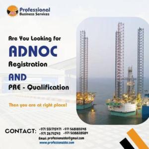 ARE YOU INTERESTED TO DO WITH ADNOC? WE CAN ASSIST YOU!