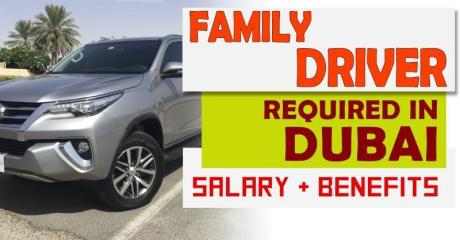 Family Driver Required in Dubai