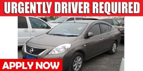 URGENTLY DRIVER REQUIRED