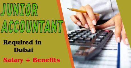 Junior Accountant Required in Dubai