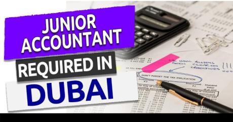 Junior Accountant Required in Dubai