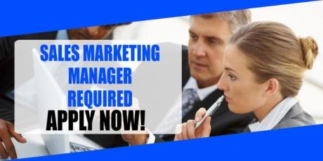 SALES MARKETING MANAGER REQUIRED IN DUBAI