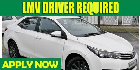 LMV DRIVER REQUIRED