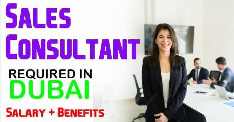 Sales Consultant Required in Dubai
