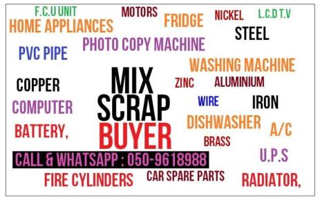 Scrap Buyer in Bur Dubai Deira Karama Mankhool Satwa Dubai