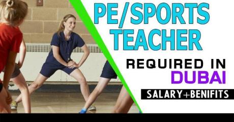 PE/Sports Teacher(Female) Required in Dubai