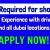 Driver Required for showroom