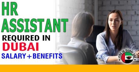 HR Assistant Required in Dubai