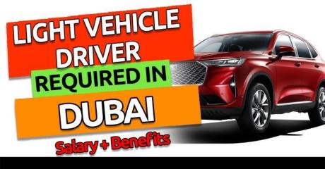 Light Vehicle Driver Required in Dubai