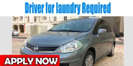 Driver for laundry Required