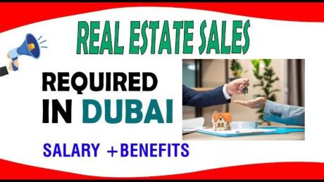 Real Estate Sales Required in Dubai