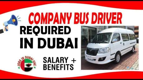 COMPANY BUS DRIVER REQUIRED IN DUBAI