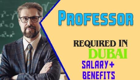 Professor Required in Dubai