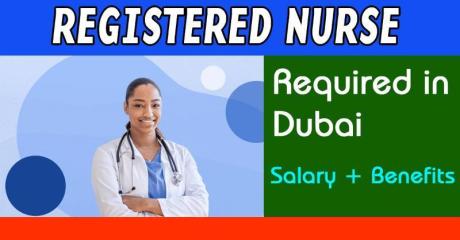 Registered Nurse Required in Dubai