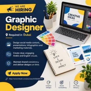 Graphic Designer Required in Dubai