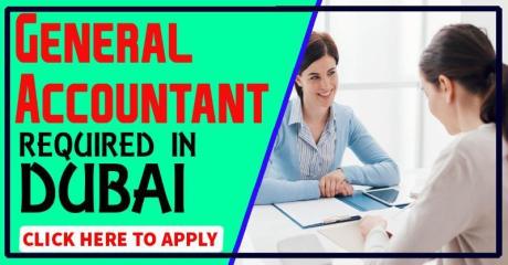 General Ledger Accountant Required in Dubai
