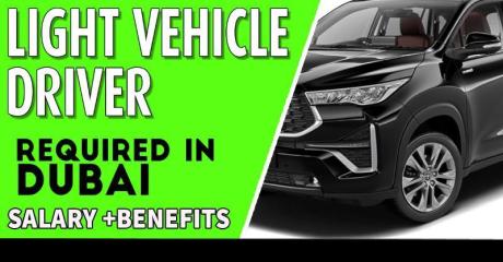 Light Vehicle Driver Required in Dubai