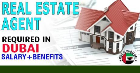 Real Estate Agent Required in Dubai -