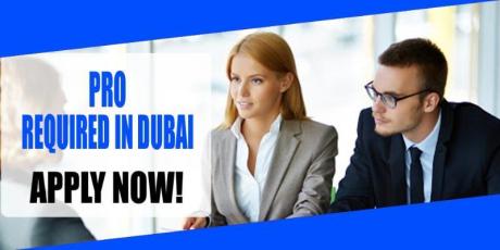 PRO REQUIRED IN DUBAI